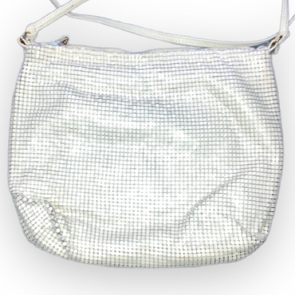 WHITING & DAVIS pearl mesh crossbody/clutch - Picture 4 of 8